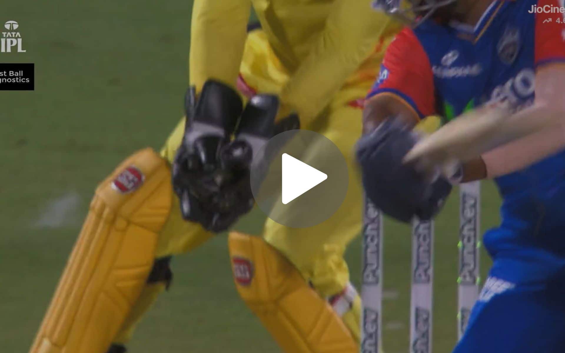 [Watch] Jadeja & Dhoni's OG Duo Strikes With 'Laser' Sharp Skills; Rob Shaw Of Fifty